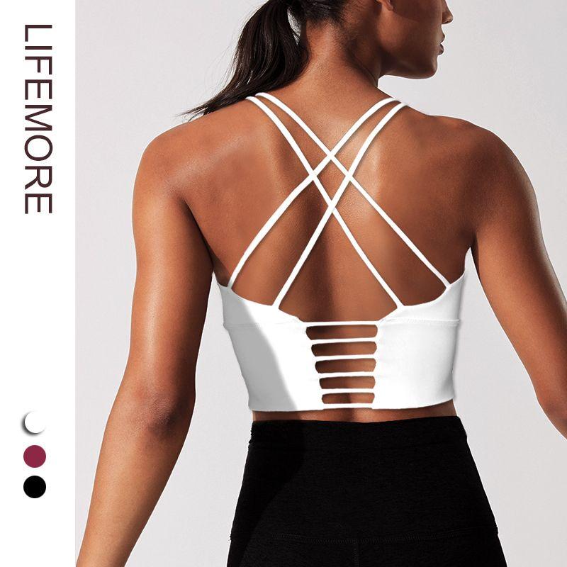 

Yoga Vest Anti-Sagging Sports Bra S White