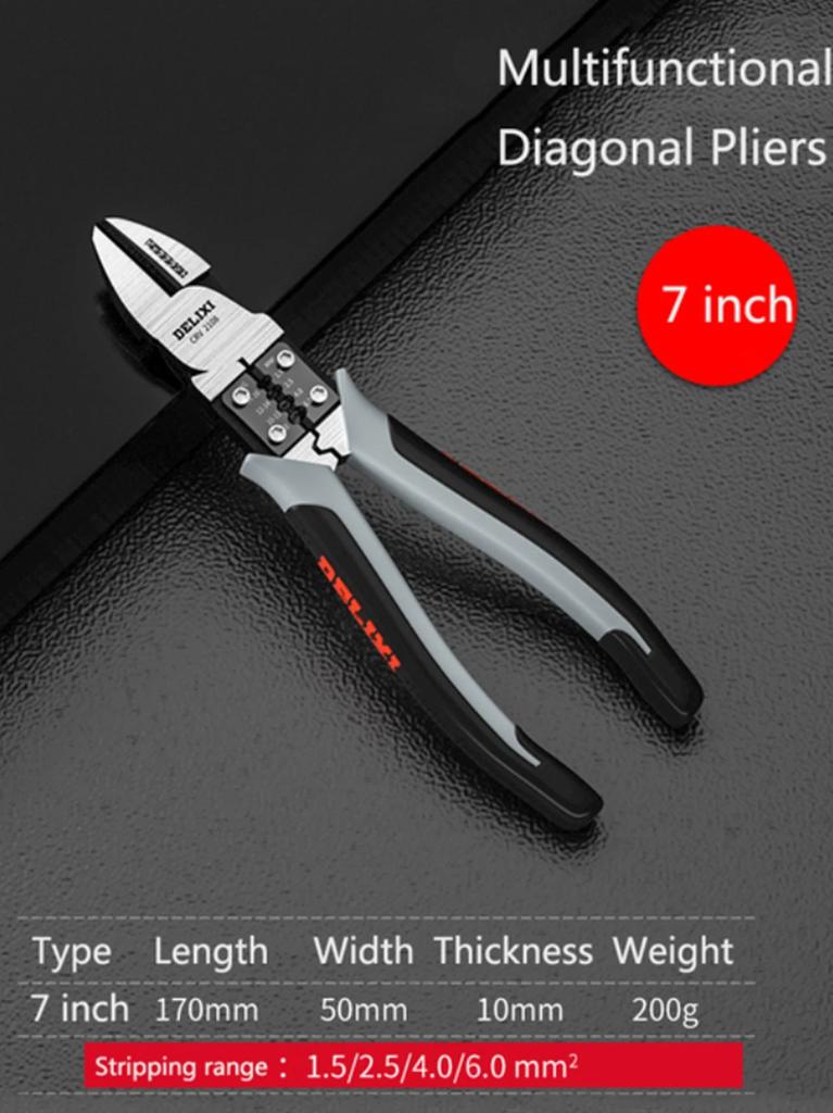 Multifunctional Universal Diagonal Pliers Needle Nose Pliers Hand tools Hardware Tools Universal Wire Cutters Electrician