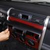 Matte Black Centre Air vent frame Trim Cover For Toyota FJ Cruiser 2007-