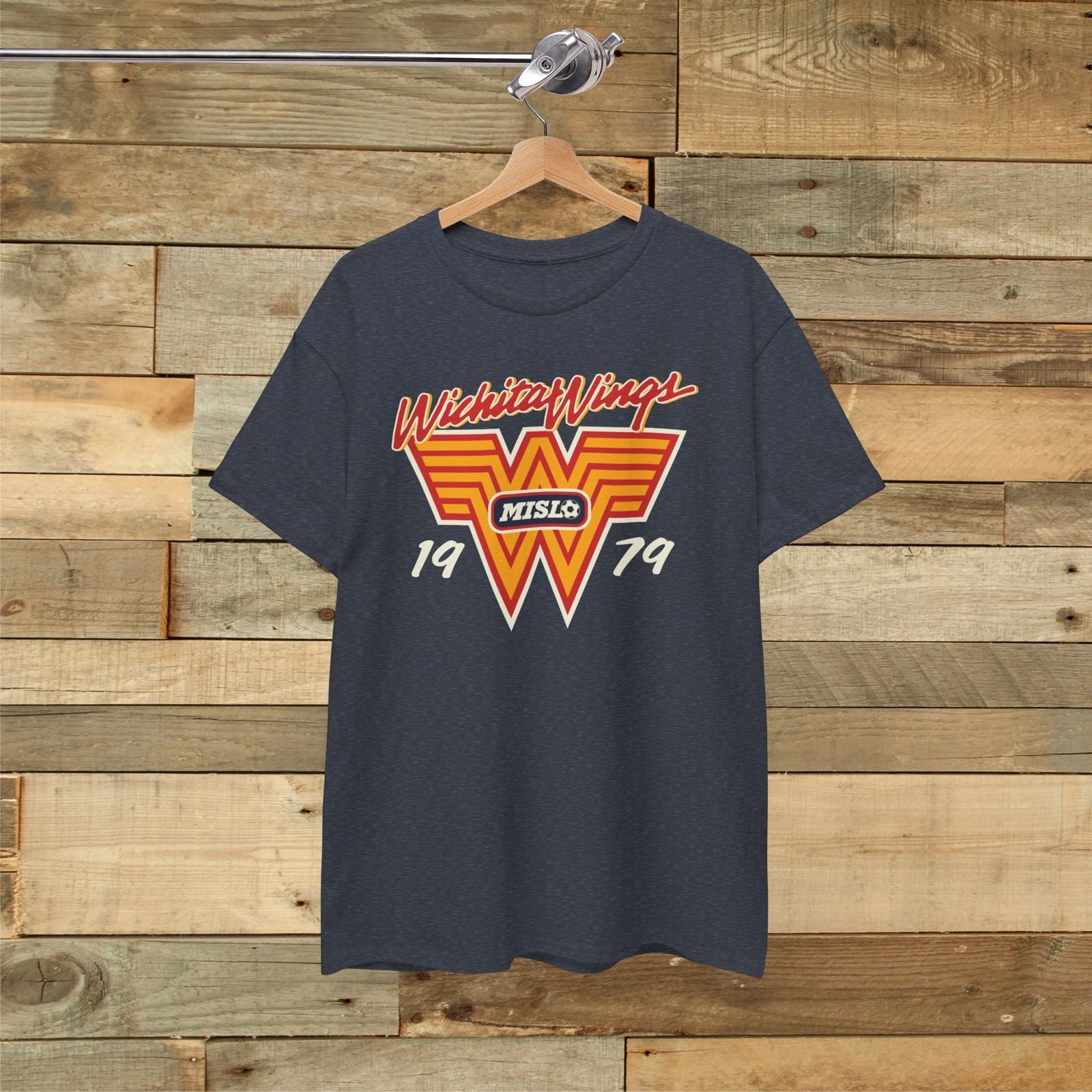 Wichita Wings 1979 MISL Vintage Soccer Premium Unisex T-Shirt S