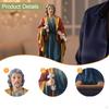 Old Men Statue Sculpture Catholic Decor Indoor Decoration Home Carpenter Craftsmen Resin
