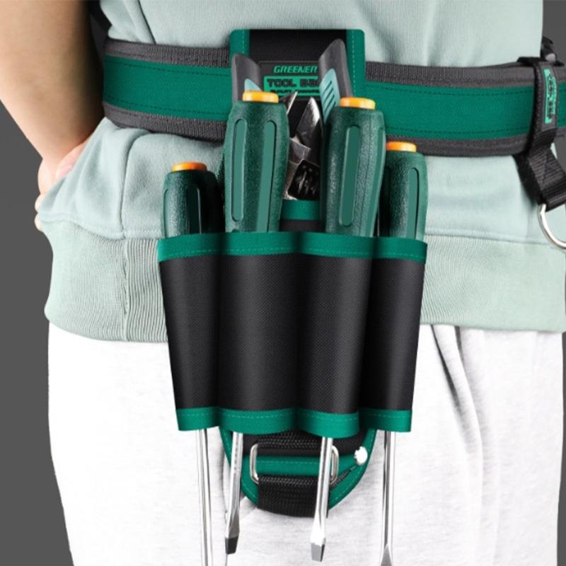 Professional Screwdriver Hardware Tool Work Belt Pouch With Secure Fastening System For Outdoor And Indoor Applications