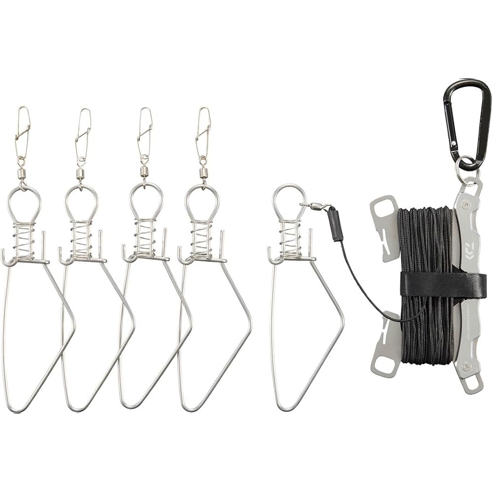 Daiwa Fishing Stringer 1000 Silver Durable Design for Freshwater and Saltwater Use