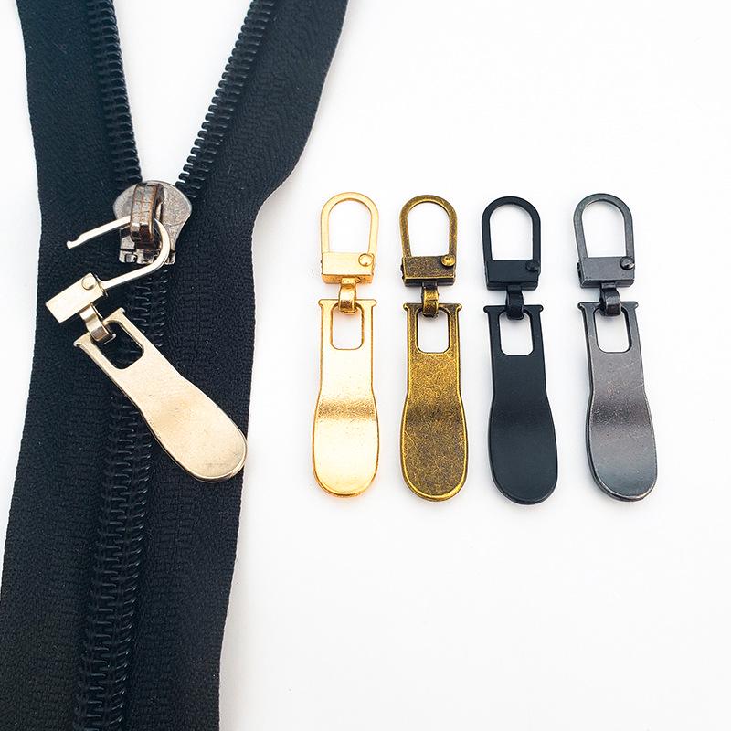 Tool-Free Removable Zipper Head & Pull Tab for Luggage, Coats, Clothes, Shoes, Boots