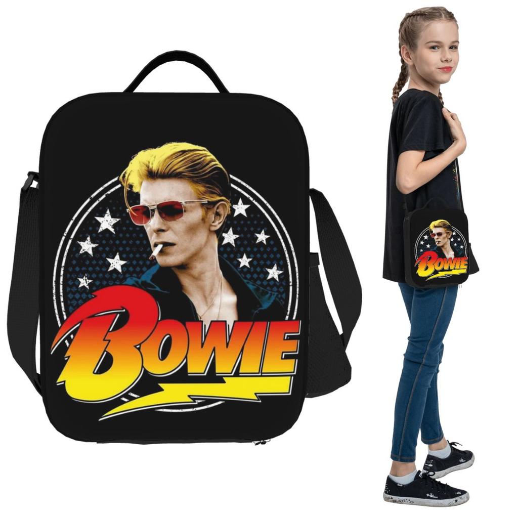 Davids Bowied Insulated Lunch Bag for Women Office Cooler Thermal Food Box Tote Leakproof Lunch Boxes Container