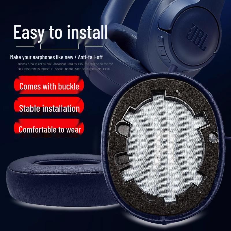 Compatible with JBL Tune T700BT, T750BTNC, T760NC, T770, 720 Headphone Earcup and Headband Pads