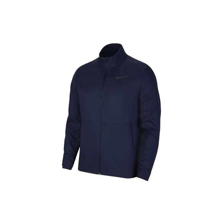 Nike Dri-FIT Woven Training Casual Sports Jacket Obsidian Color Black Men s CU4954-451 S
