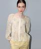 DAMAGE MNEMONIC Yellow Flower Off Shoulder