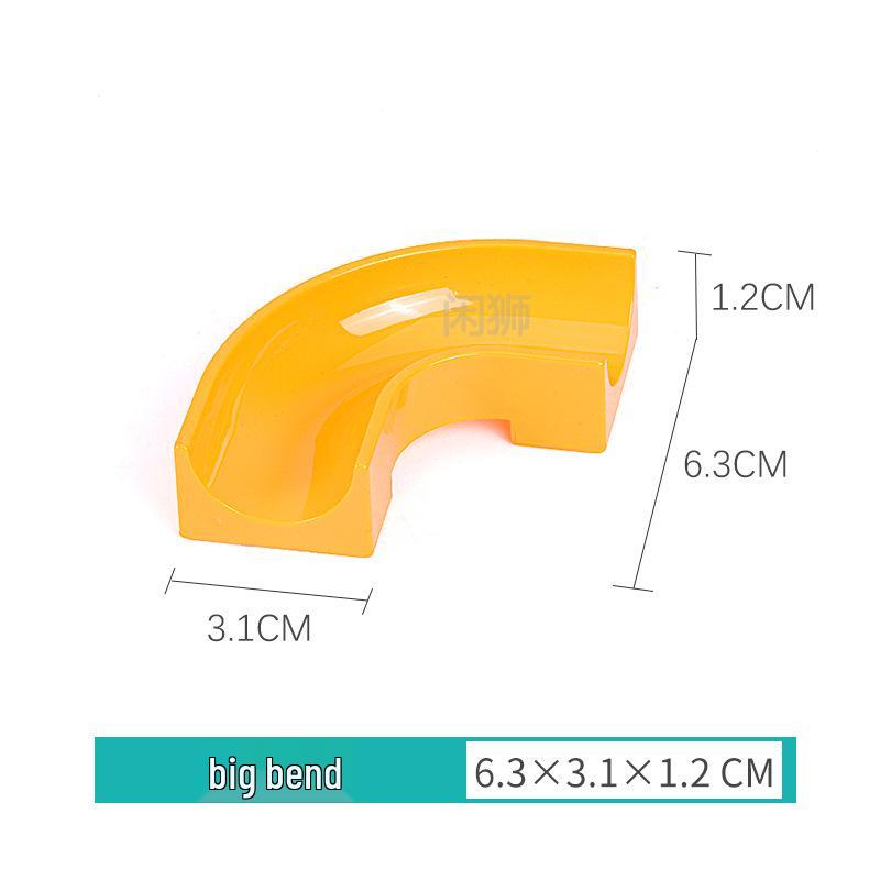 Large Lego-Compatible Ball Track & Piano Building Toy Accessories