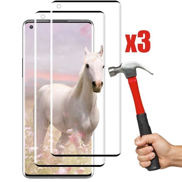 Film de protection en verre trempé - One Plus - 8 Pro - Lot de 3 - Résistant aux rayures - Haute clarté