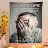 Rapper Mac Miller Swimming Cartoon Tapestry Art Science Fiction Room Home Decor Wall Hanging Sheets