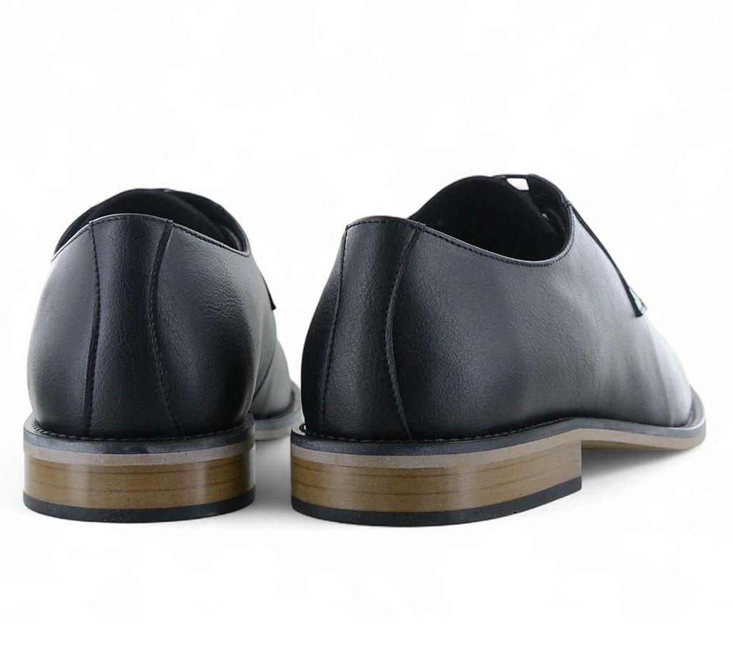 NAE Vegan Shoes JAKE - Men's Classic Business Shoes Black - Made In Portugal ORIGINAL