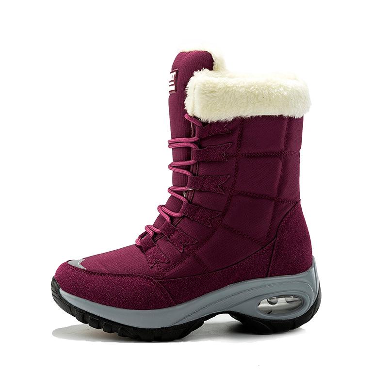 

Women s High-Top Waterproof Tactical Boots & Backpack Set - Anti-Slip, European/Russian Style, Plus Velvet Cotton Interior. 41