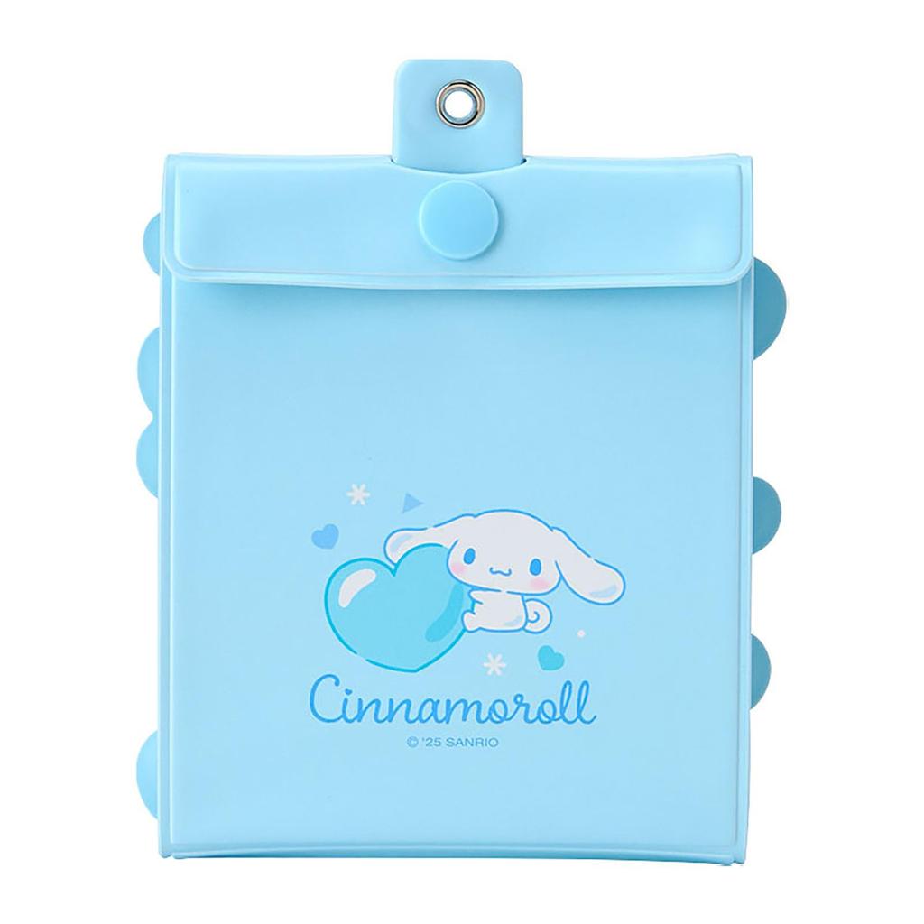 Sanrio Accordion Card Holder Cinnamoroll 8 Pockets up to 16 160245 (Enjoy Idol) PVC/PP (Holds Cards)
