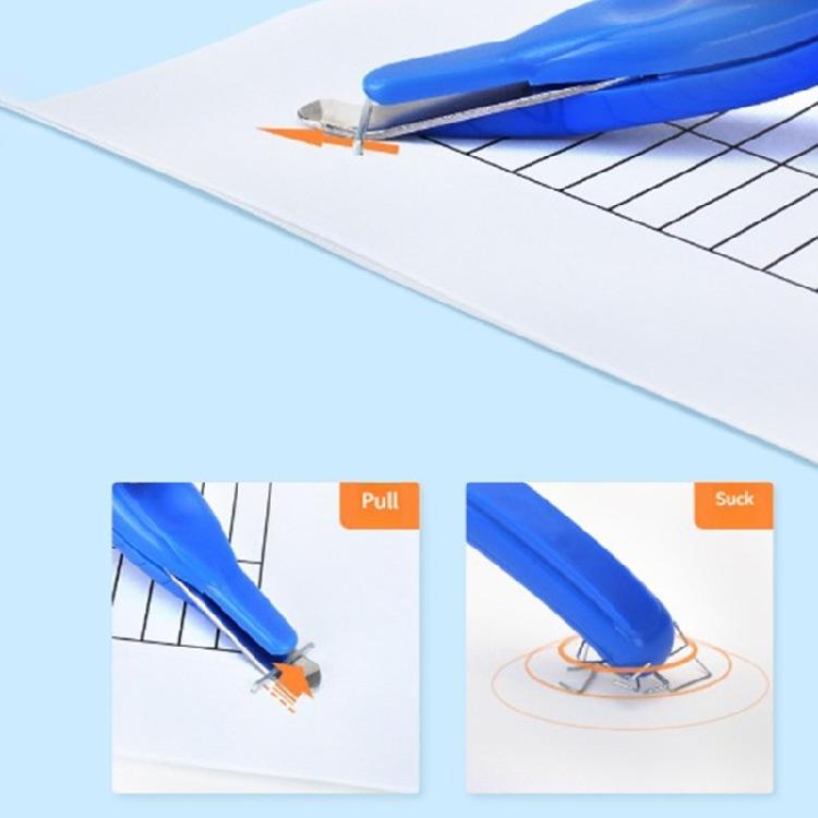7Pcs Pen Shaped Staple Removers Staple Puller with Magnetic Tip Effortless Operation Ergonomic Handle 7 Color Option