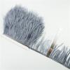 1Meter/Lot 10-15Cm Ostrich Feather Fringe Trim For Crafts Plumas Ribbon For Needlework And Handicrafts Feather Dress Accessories