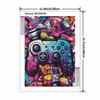 Colorful Neon Light 5D DIY Diamond Painting Kit Game Machine Sticking Diamond Embroidery Handmade Mosaic Home Decoration