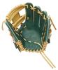 Rawlings Baseballová rukavice Hyper Tech Color Dark Velikost M, Softball, Junior, Děti, Sync, Zelená/Velbloudí, GJ5HTCG9M, (Levoruký nadhazovač, pravoruký)