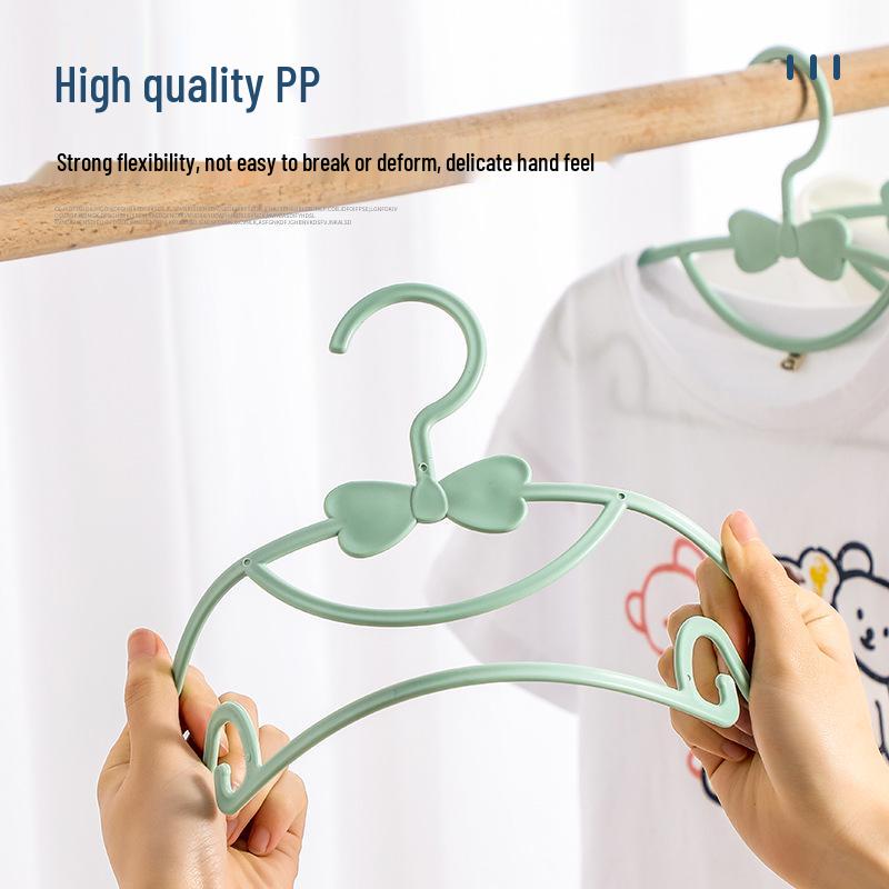 Thickened Plastic Clothes Hanger for Infants, Toddlers, and Kids