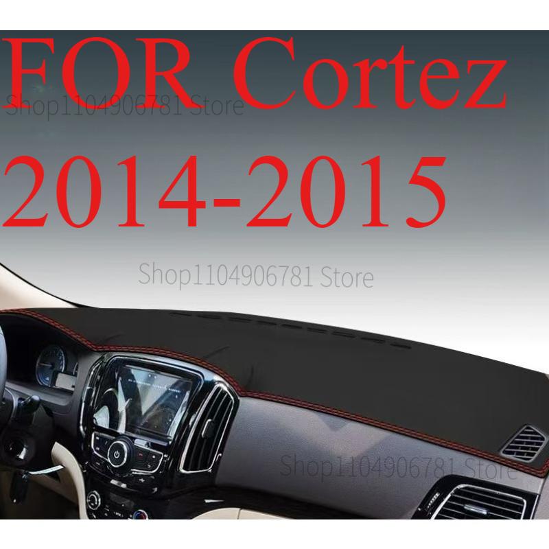 FOR Cortez 2014-2015 Car Dash Mat Dashmat Dashboard  Cover Sun Shade Dash Board Cover Carpet  Accessories