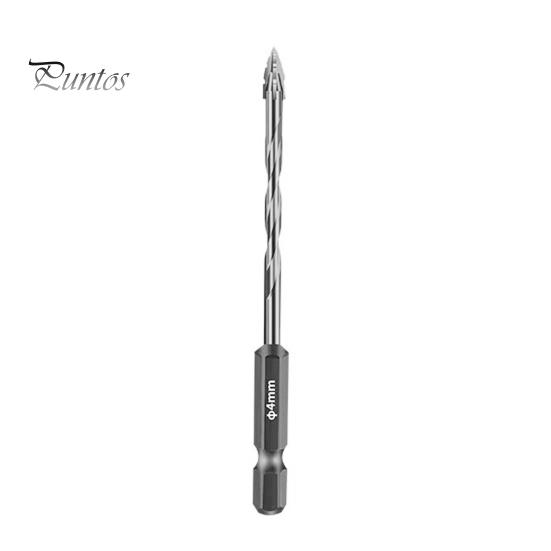 

Набор четырехгранных зубчатых эксцентриковых сверл Высокая твердость Нержавеющий Простая установка Многофункциональный набор сверл со скошенной головкой 4mm серебряный