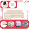 Bonito Corner Sofa Bed Family Meble Corduroy Beige