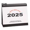 2025 Small Desk Calendar Standing Flip Desktop Calendar Monthly Planner Time Management Organizer for Home Office School
