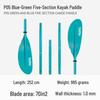 KOETSU Surf Paddleboard Dual-Use Aluminum Paddle: Single/Double Head Kayak & Paddleboard Paddle