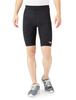 Mizuno Bio Gear Sonic Running and Track Wear, Solid Color Half Tights, Black, Size L (U2MB2531)
