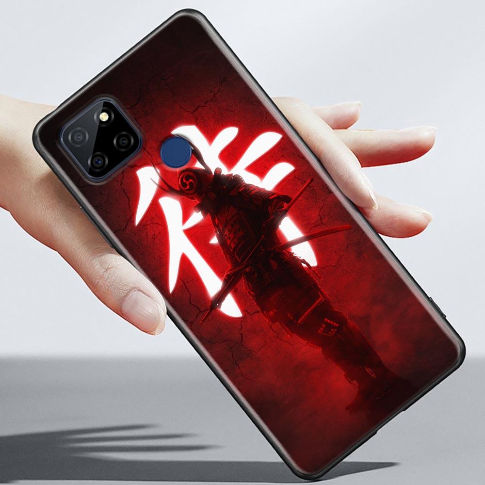 

Чехол Red Sun японского самурая Demon Art Anime для Realme C21Y C21 C25 C20 C15 C12 C11 C1 GT Master Neo Neo2 5G Funda Capa Чехлы Realme C1(Oppo A3s)