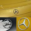 GLC GLB 1pc 8cm ABS Car Rear Decal Trunk Emblem Sticker Buckle for Mercedes Benz CLS350 CLS400 CLS500 CLS550 CLS63 AMG S W218 2
