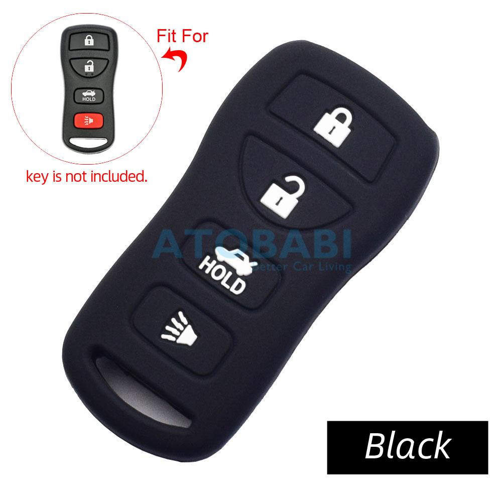 Silicone Car Key Case Smart Remote Control Protector Cover For Nissan X-Trail Armada Sentra Altima Titan X-Terra Murano Infiniti