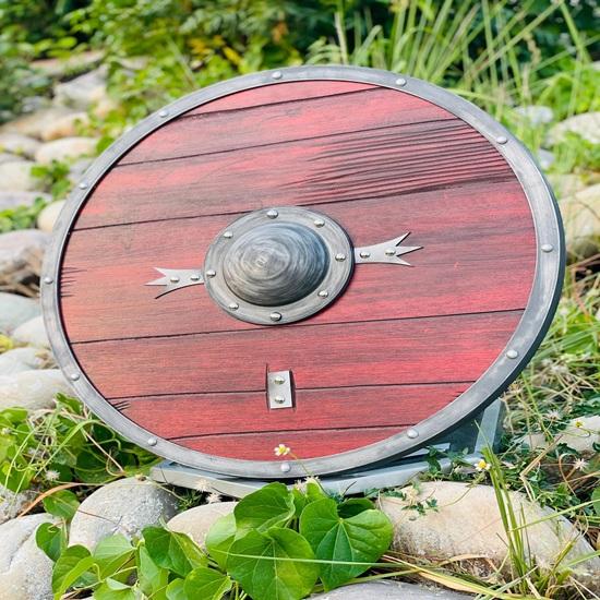 60.96 cm Viking Shield Ragnar Lothbrok Battleworn Authentic Shield Medieval Warrior Shield Wall Decor Best Gift