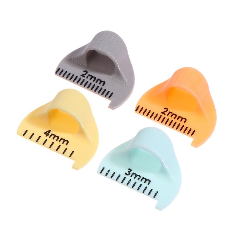 Sewing Needle Gauge Measuring Tool, Finger Ruler Sewing Template For Equal Stitches, Finger Protector, DIY Stitching Guide Tool