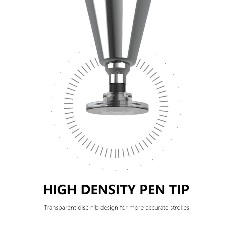 Capacitive Disc Tip Stylus Pen Ergonomic Grip Capacitive Stylus Sensitivity Touch Screen Pen for Phone & Touch Devices