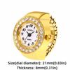 Diamond Ring Watch Stainless Steel Ladies Watch Fashion Finger Watch  Women