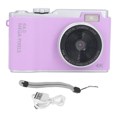 Fotocamera digitale 48MP 1080P Schermo da 2,4 pollici Zoom 16x Previene le vibrazioni Fotocamera selfie compatta portatile