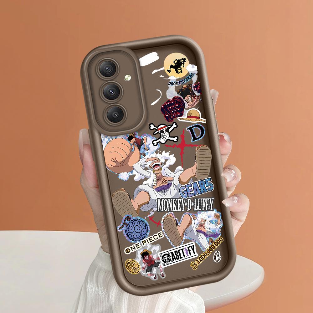 

Мягкий силиконовый квадратный чехол с рисунком лестницы для телефона, полное покрытие, противоударный защитный резиновый чехол для камеры для Samsung Samsung S25 Plus 5G коричневый