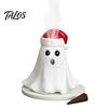 Ghost Incense Burner Resin Burner, Christmas Hat Holder, with Yoga Studio Decor Cones, Cone Holder for Room Home Halloween Gifts Lovers