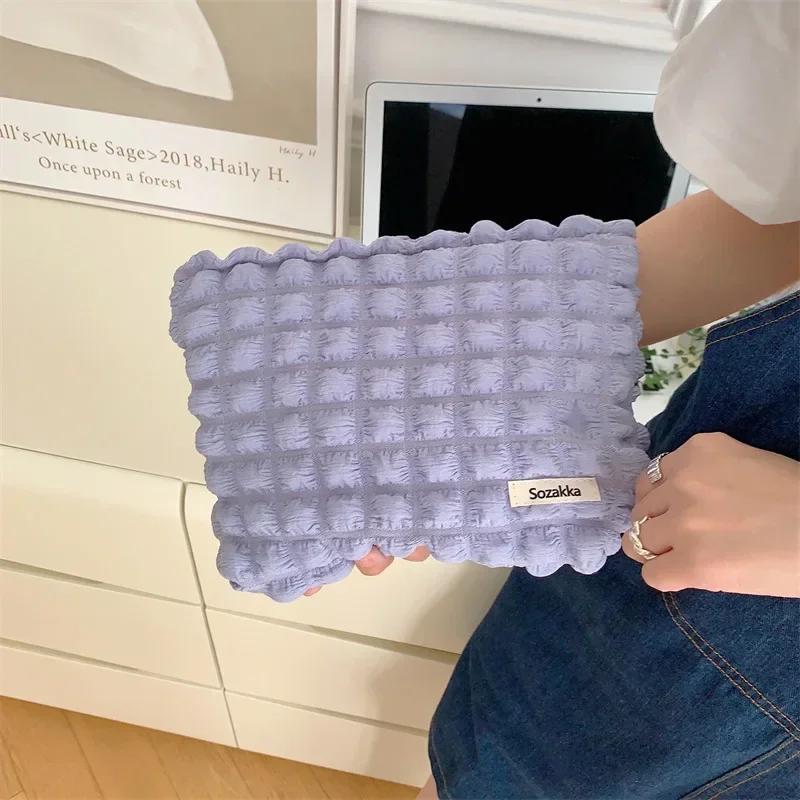 New Flower Pattern Women Makeup Bag Toiletries Cosmetic Organizer Zipper Bag Travel Wash Pouch Cosmetic Bag Female Make Up Bags