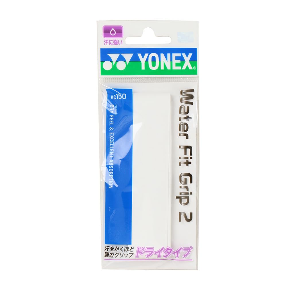 

YONEX Water Fit Grip 2 AC150 011 Белый (1 кусок)