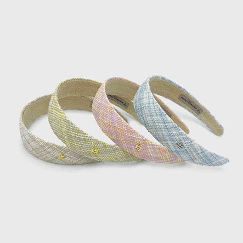 Jean Paul Clarisse Claire Tweed Hairband JP-22-059HB