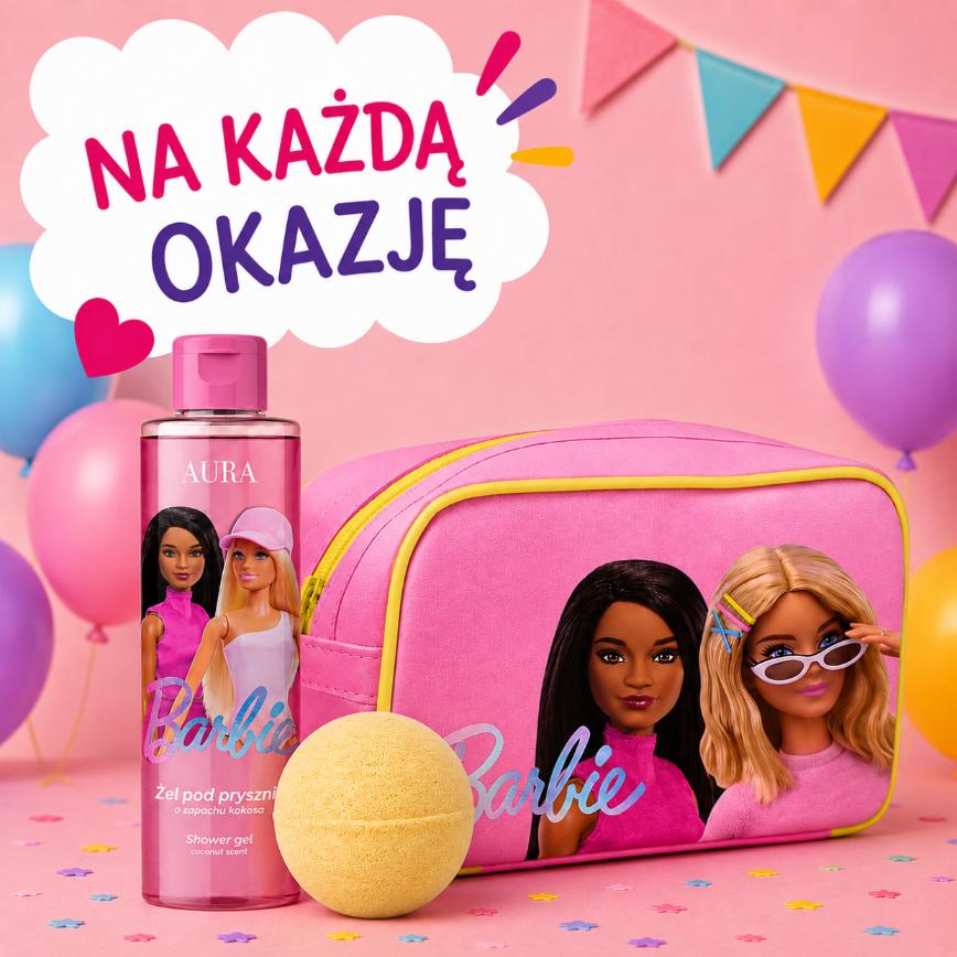 Barbie Cosmetics Set with Cosmetic Bag for Children' Day - Gift for a Girl