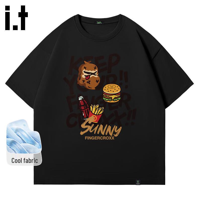 Fingercroxx Men's Quick-Dry Cool-Touch T-Shirt