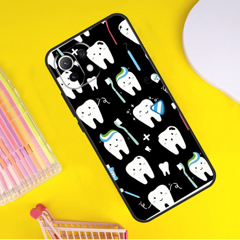 Dentist Dental Teeth Tooth Doctor Cover For Xiaomi 13 14 Ultra 11T 12T 13T 14T Pro POCO X7 Pro X3 X5 F3 F5 F6 M6 X6 Pro Case