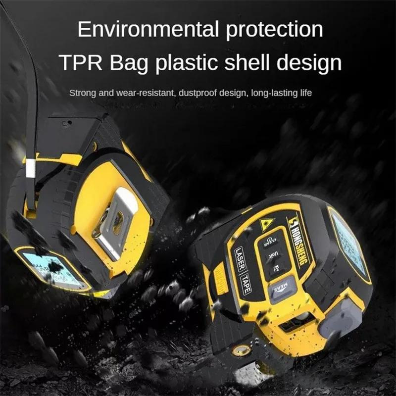 Digitales Lasermessgerät 5m Bandmaß Infrarot Hochpräzise Intelligentes Elektronisches Professionelles Lineal Bauwerkzeuge