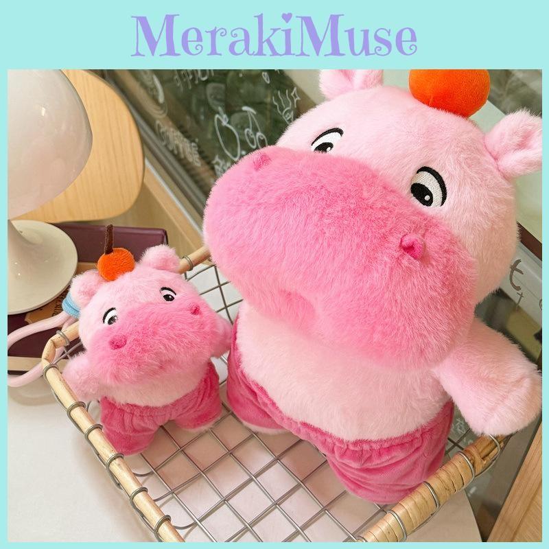 Stuffed Capybara Soft Animal Collectible Gift With Funny Cartoon Doll Pendant