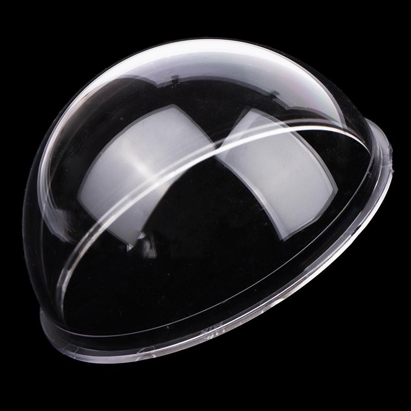 2 Zoll Acrylkuppel CCTV-Kuppelabdeckung für Überwachungskamera Klare Kuppel PC-Material Innen und Außen