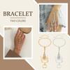 Adjustable Chain Hand Bracelet with Scorpion Pendant and Connected Ring Unique Design for Finger and Wrist Jewelry Accessory