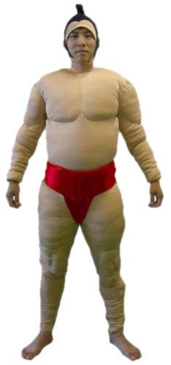 

Sumo Set Sumo Suit Costume Red Men s